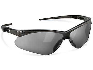 Safety Glass: Anti-Fog & Scratch-Resistant, Smoke Lenses, Full-Framed, UV Protection
