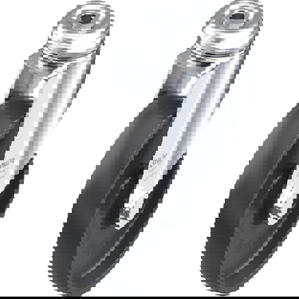 Standard Casters; Mount: Hollow Kingpin ; Caster Type: Swivel ; Brake Type: No Brake ; Bearing Type: Plain Bore ; Style: Plain Bore ; Wheel Diameter (Inch): 4