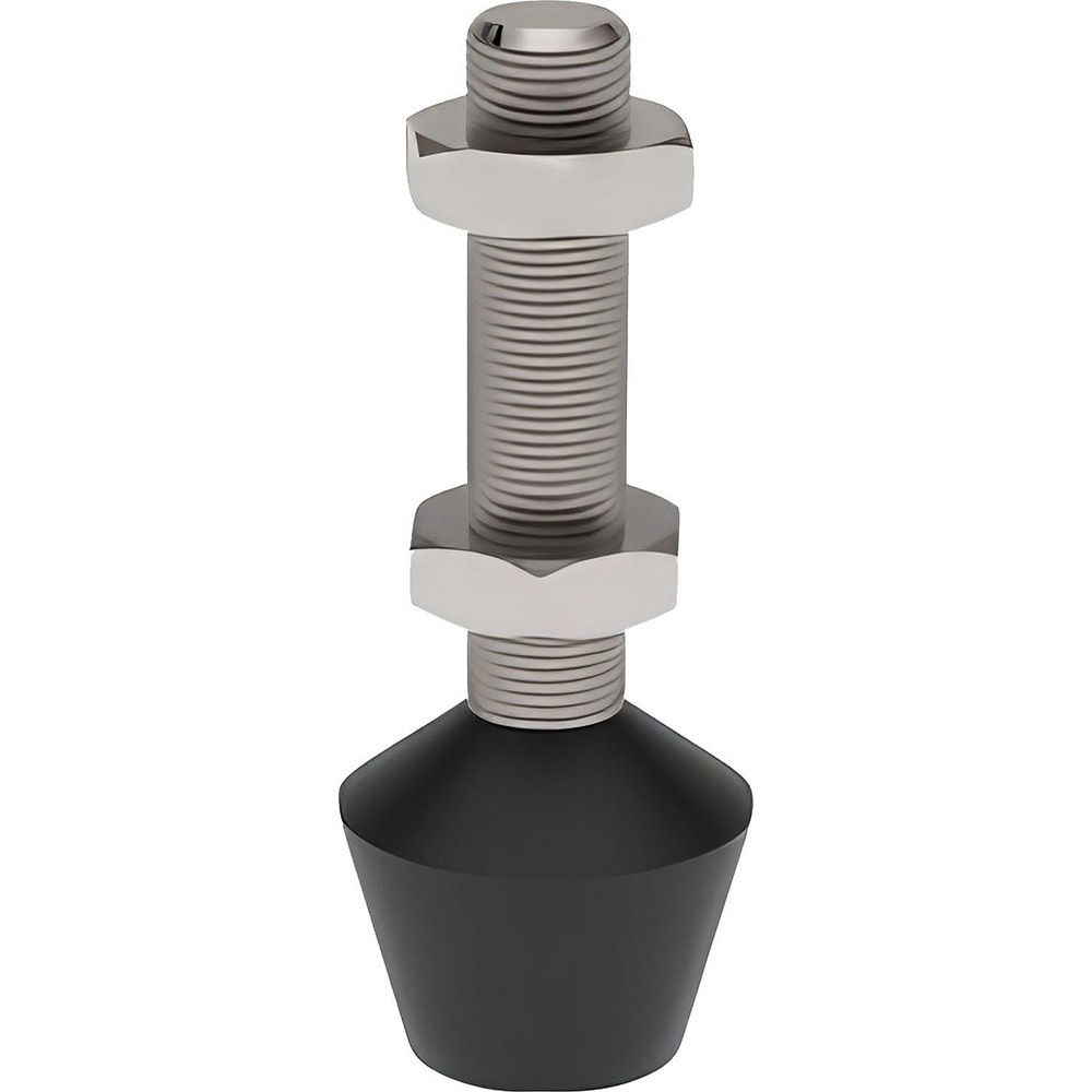 Clamp Spindle Assemblies; Application: Corrosive; Magnetic; Outdoor Environment ; Spindle Material: Stainless Steel ; Thread Size: 5/16-18 ; Thread Length (mm): 1.5400 ; Overall Length: 2.25in ; Overall Length (mm): 2.25in