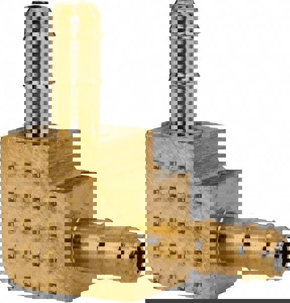 Barbed Tube Union Elbow: Multiple Barbs