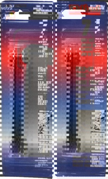 Torx Key Set: 7 Pc, Fold-Up Handle, T6 to T20