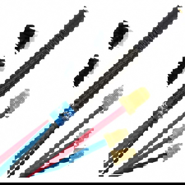 250 Amp 12-1/2' Rubber Outfit 225M Air Cooled TIG Welding Torch Kit