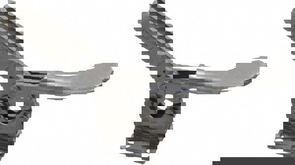 Manual Hold-Down Toggle Clamp: Horizontal, 600 lb Capacity, U-Bar, Flanged Base