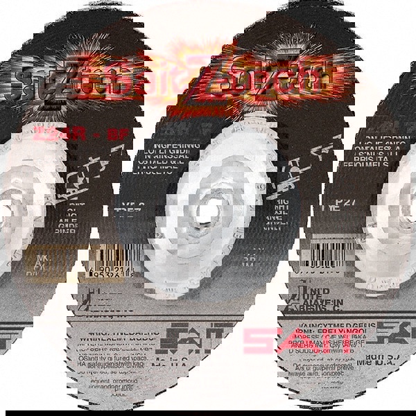 Depressed-Center Wheel: Type 27, 4-1/2