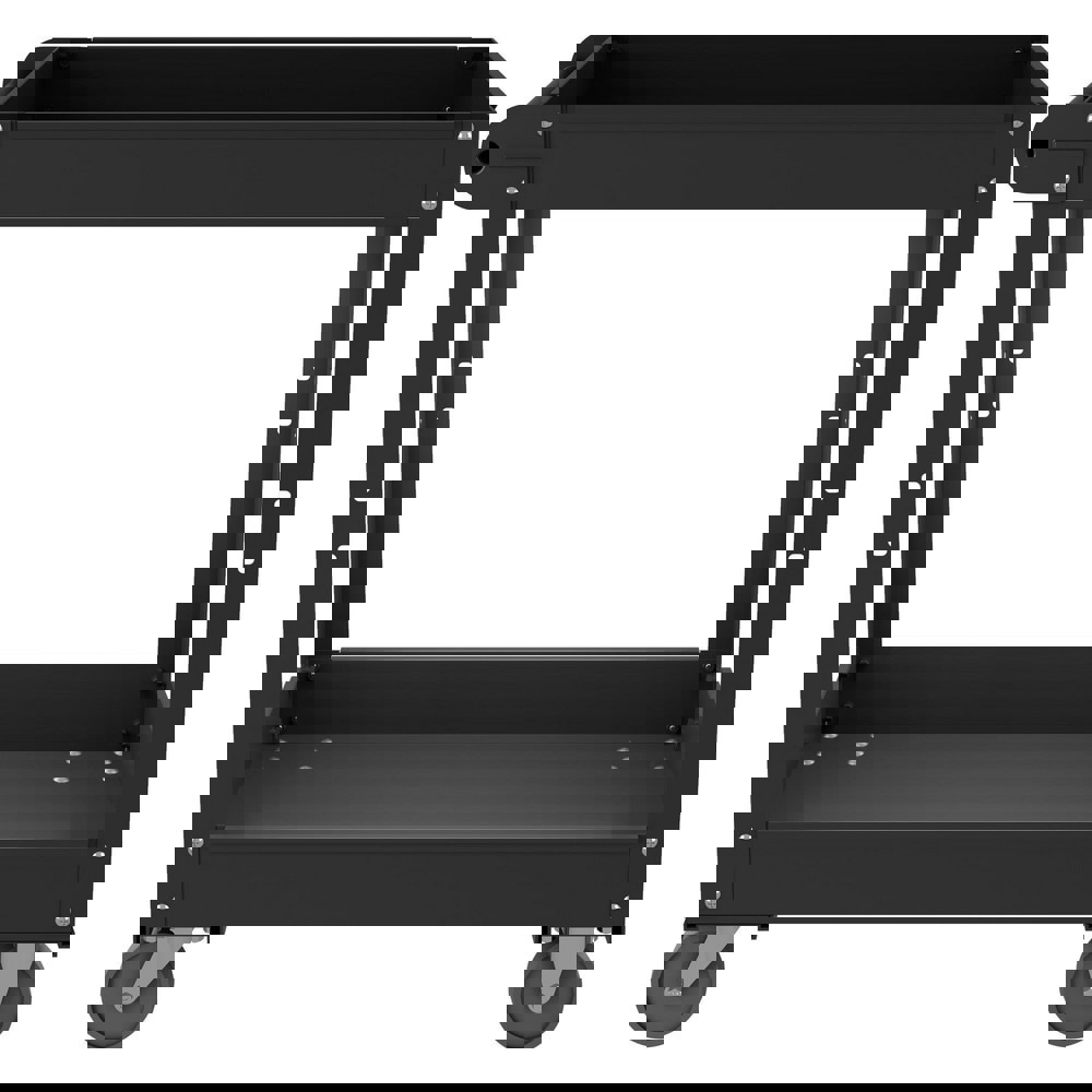 Ready-to-Assemble Steel Utility Cart: 30