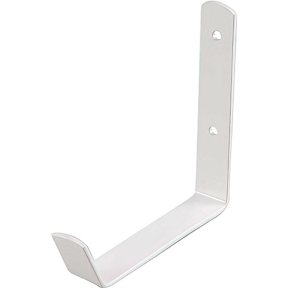 All-Purpose & Utility Hooks; Mount Type: Screw ; Material: Metal ; Maximum Load Capacity: 50.00 ; Projection (Decimal Inch): 6.0000 ; Color: White ; Overall Length (Inch): 6-11/16
