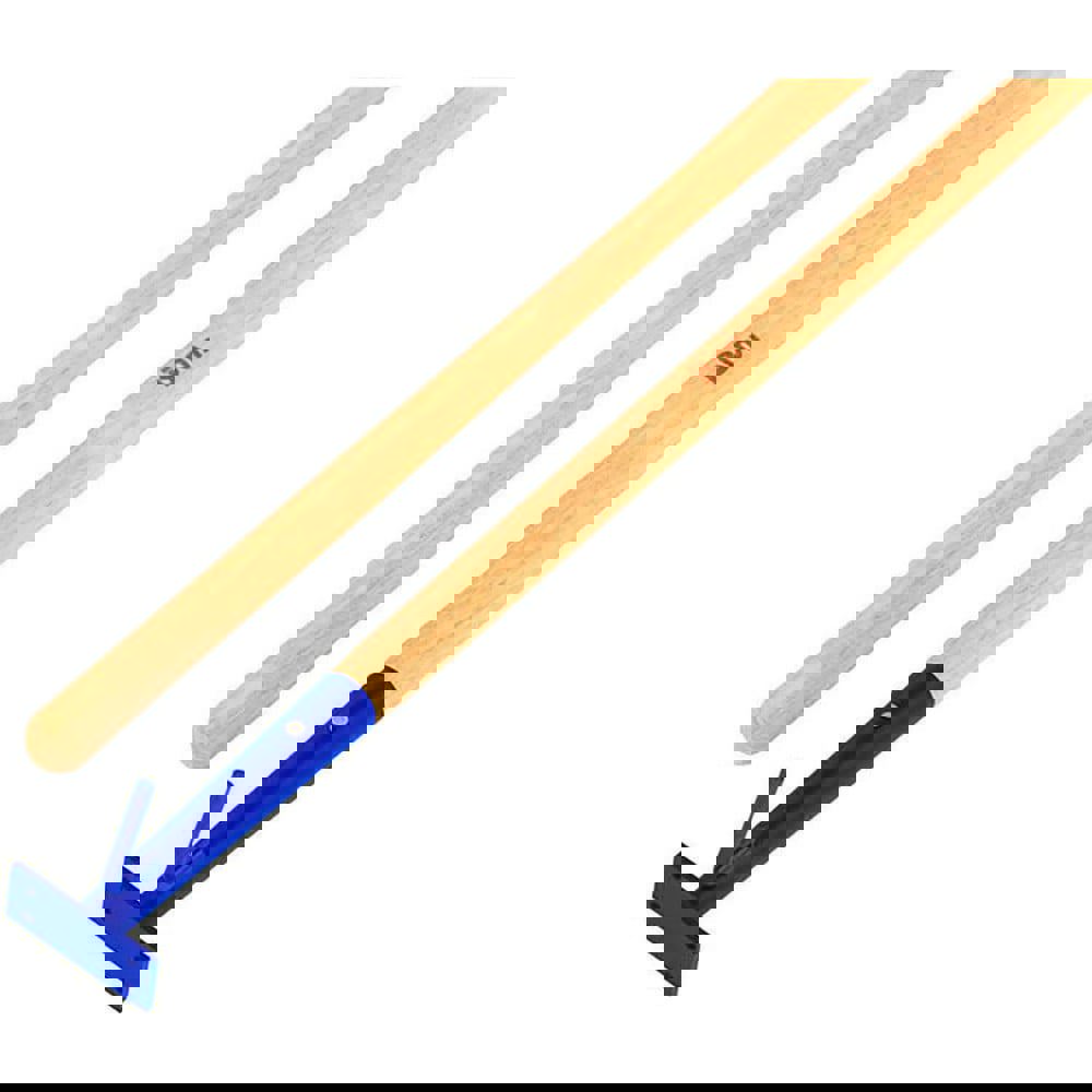 Broom/Squeegee Poles & Handles; Connection Type: Bolt-On ; Handle Diameter (Decimal Inch): 1.0000 ; Handle Diameter (Inch): 1 ; Telescoping: No ; Handle Material: Wood ; For Use With: Bon Tool 22-228 Placer