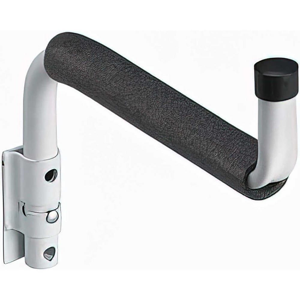All-Purpose & Utility Hooks; Mount Type: Screw ; Material: Metal ; Maximum Load Capacity: 55.00 ; Projection (Decimal Inch): 11.8100 ; Color: White ; Overall Length (Inch): 11-13/16