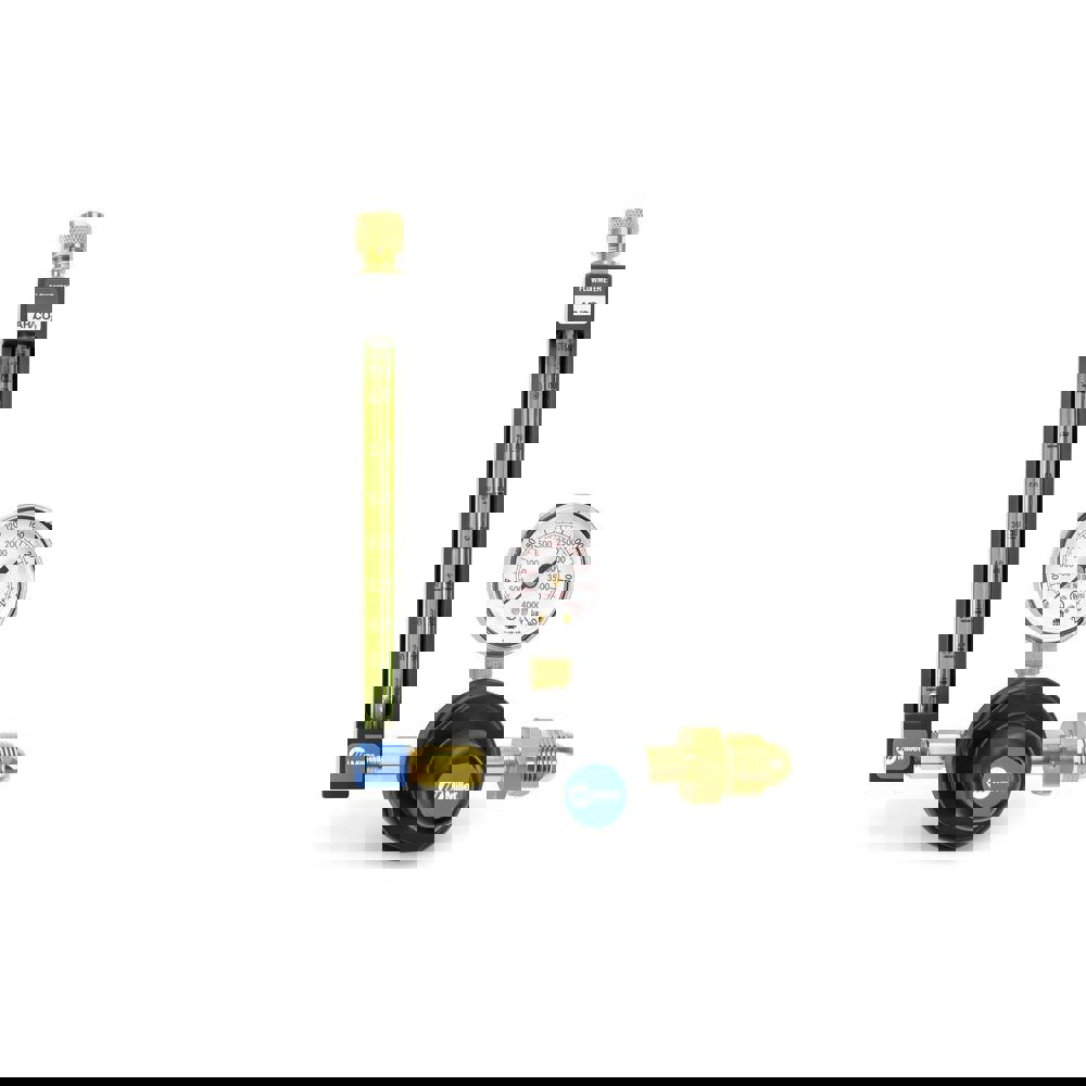 Welding Regulators; Gas Type: Argon; Carbon Dioxide ; CGA Inlet Connection: 580 ; Inlet Connection Type: 580