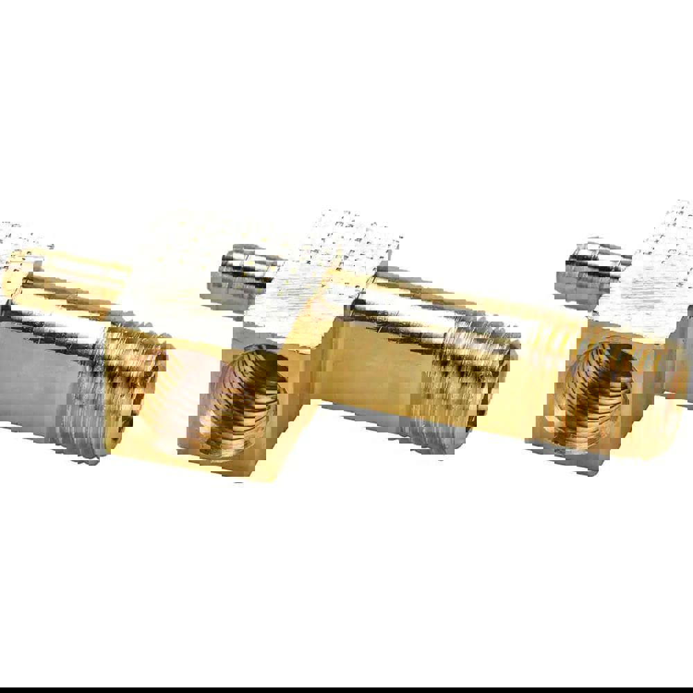 Barbed Tube Gauge Tee: Multiple Barbs, 1/8-27