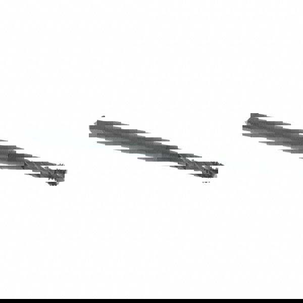 Spiral Flute Tap: M3x0.5, Metric Coarse, 3 Flute, Modified Bottoming Chamfer, 6H Class of Fit, Vanadium High-Speed Steel, Oxide Finish