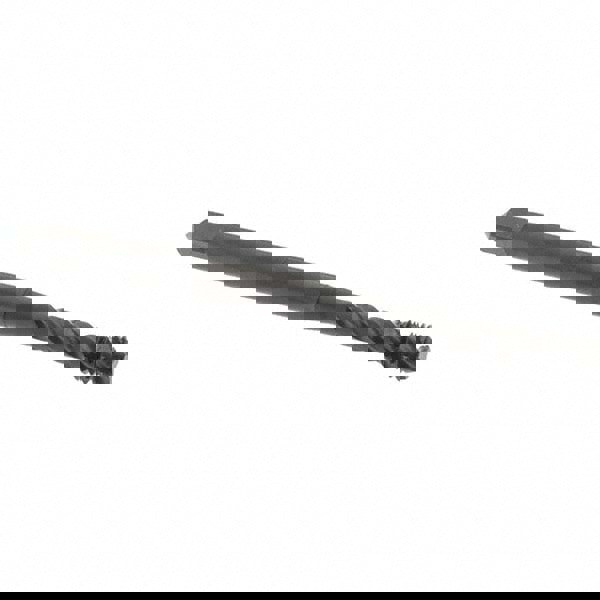 Spiral Flute Tap: M5x0.8, Metric Coarse, 3 Flute, Modified Bottoming Chamfer, 6H Class of Fit, Vanadium High-Speed Steel, Oxide Finish