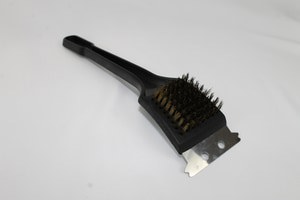 GRL BRSH MTL SCRPR BRS BRISTLE