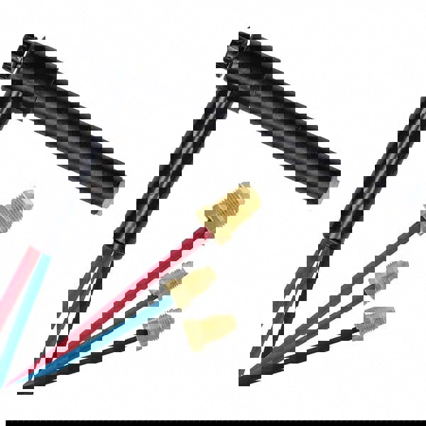 250 Amp 12-1/2' Rubber Outfit 22A Water Cooled TIG Welding Torch Kit