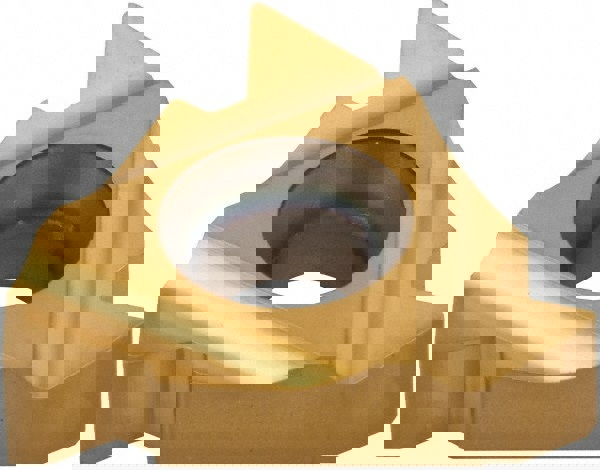 Laydown Threading Insert: 1/2IC INT RH 5 TPI, Solid Carbide