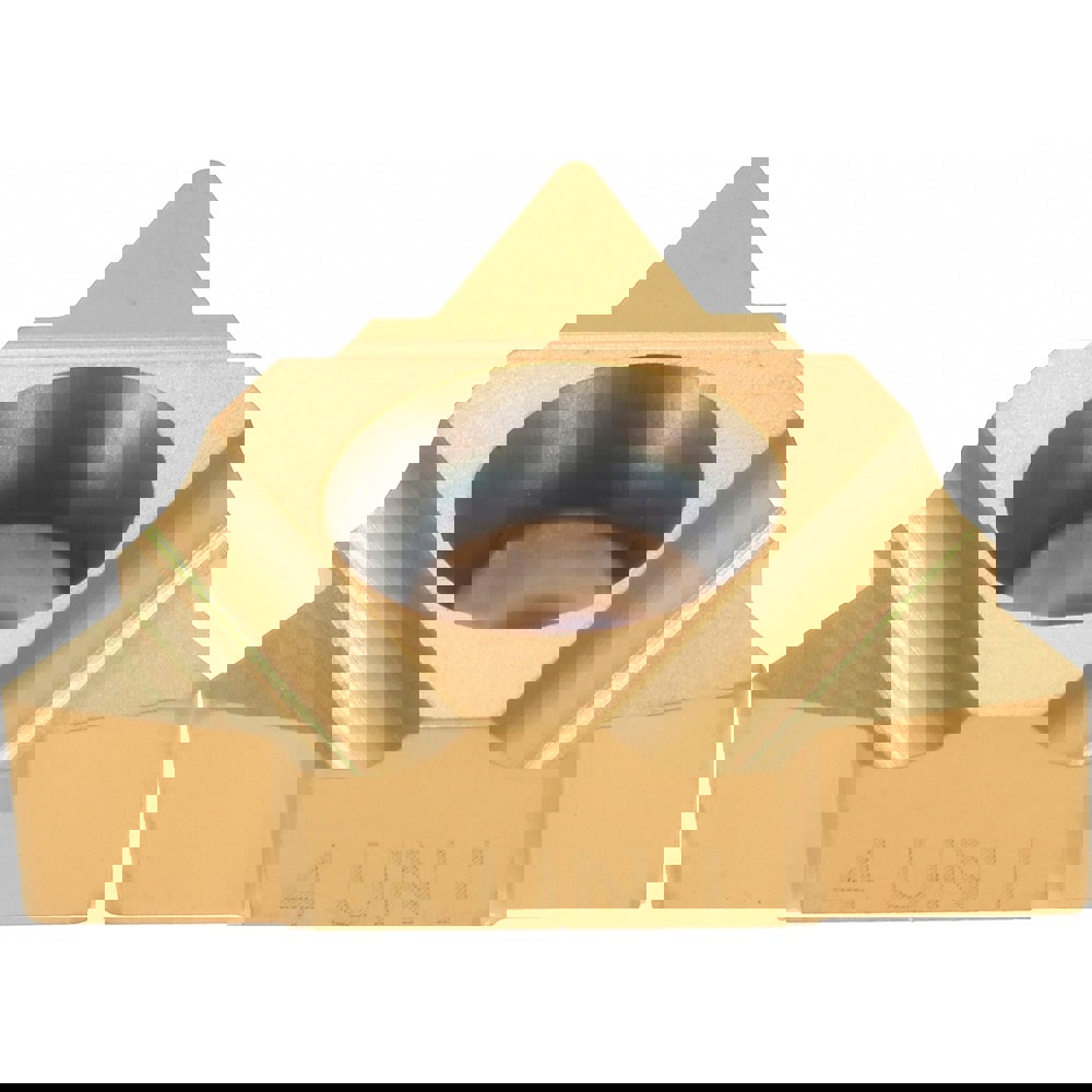 Laydown Threading Insert: 22U IR/L 4 UN BXC, Solid Carbide