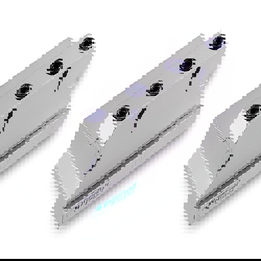 Indexable Cut-Off Blade Tool Blocks; Tool Block Style: TTBU; Compatible Blade Height: 1.7700 in; Compatible Blade Width: 0.1260 in; Shank Height: 1.0000 in; Shank Width: 0.9100 in; Overall Width: 2; Shoulder Height: 1.5000 in; Complete Blade Compatibility