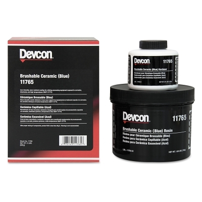 2LB. BLUE BRUSHABLE CERAMIC EPOXY