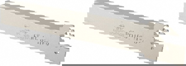 Indexable Grooving-Cutoff Toolholder: DGTL 1616-2, 1.9 to 2.5 mm Groove Width, 17.5 mm Max Depth of Cut, Left Hand