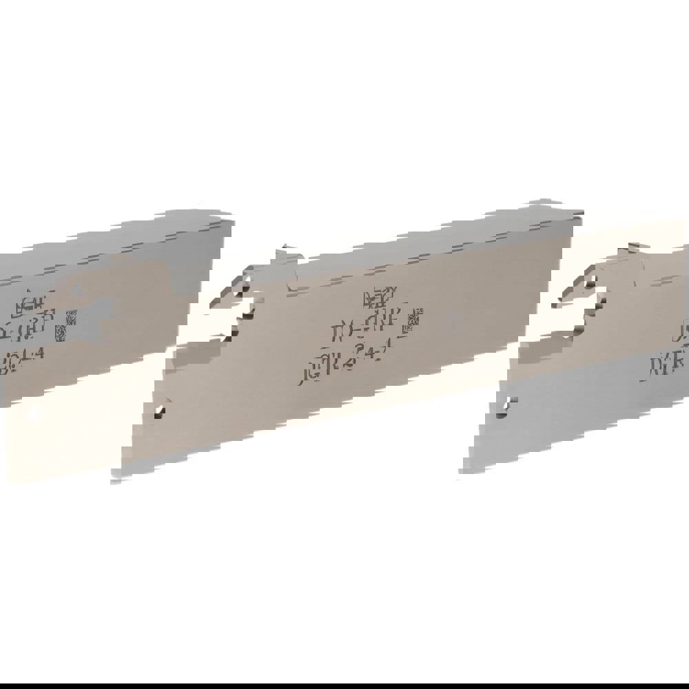 Indexable Grooving-Cutoff Toolholder: DGTR 25.4-4, 0.157 to 0.157