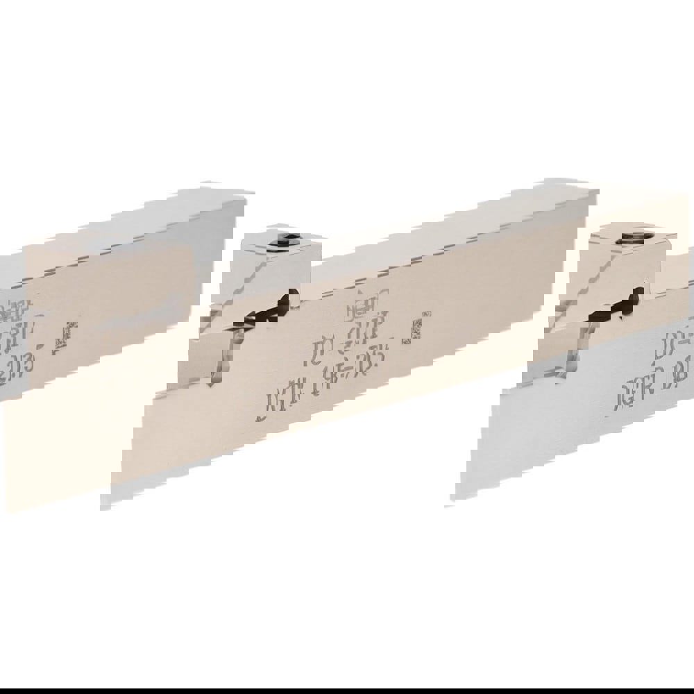 Indexable Grooving-Cutoff Toolholder: DGTR 19B-2D35, 0.075 to 0.098
