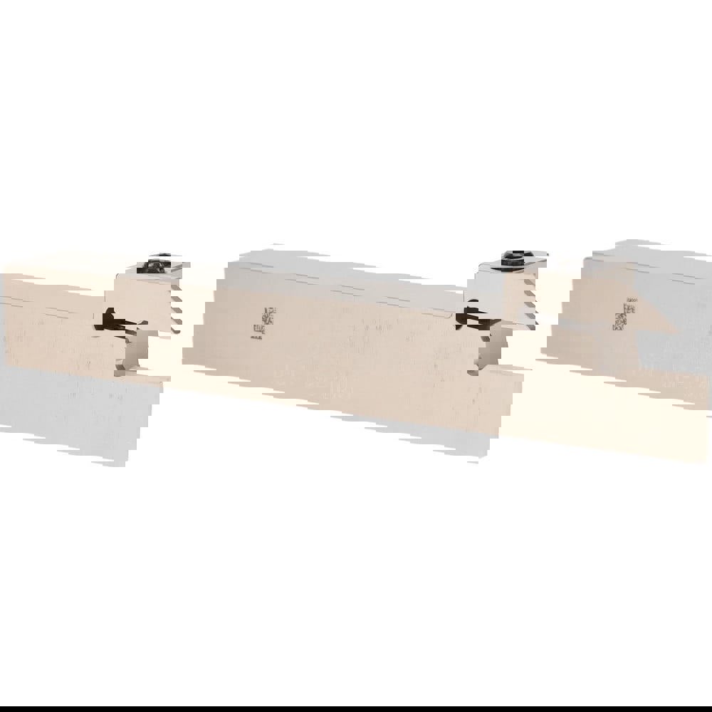 Indexable Grooving-Cutoff Toolholder: DGTL 19B-3D40, 0.118 to 1/8