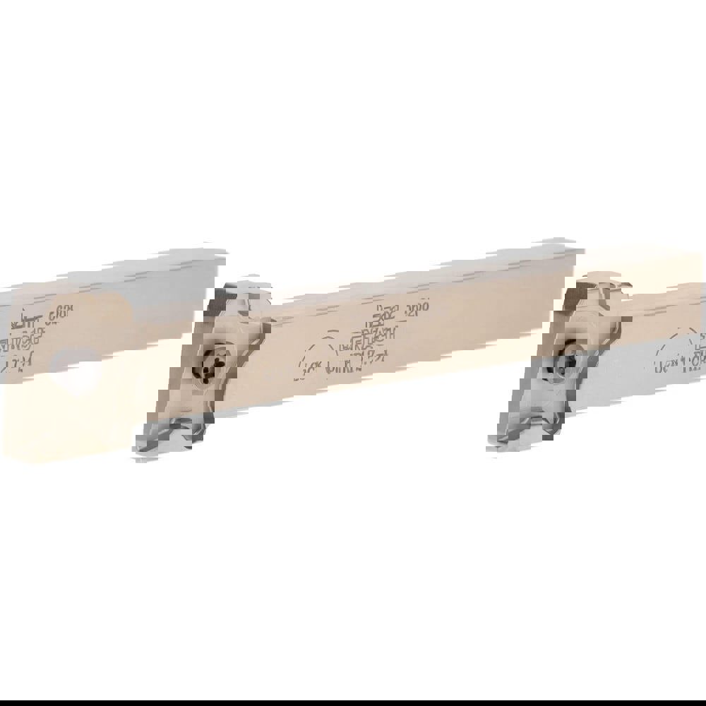 Indexable Grooving-Cutoff Toolholder: PCHR 12.7-24, 0.0197 to 1/8