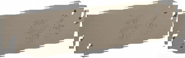 TGFH Double End Neutral Indexable Cutoff Blade