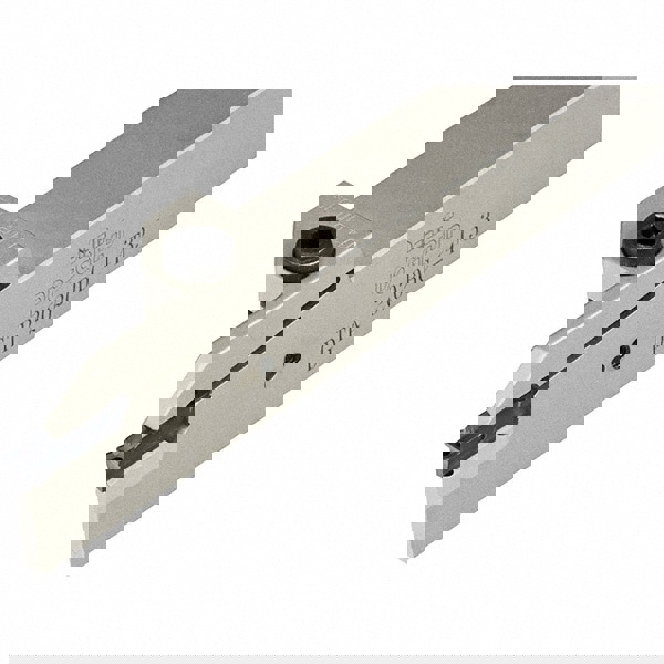 Indexable Grooving-Cutoff Toolholder: DGTR25.4BC4T25, 4 to 4 mm Groove Width, 24.89 mm Max Depth of Cut, Right Hand