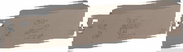 Indexable Grooving-Cutoff Toolholder: TGTR25.4-5, 4.7 mm Min Groove Width, 38.1 mm Max Depth of Cut, Right Hand
