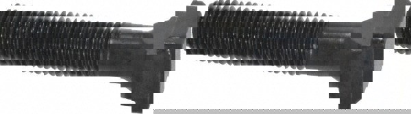 Steel T-Slot Bolt: M10 x 1.5, 45 mm Thread Length, 10 mm Slot Width, Black Finish