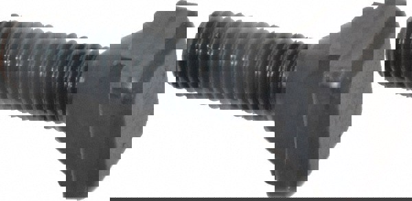 Steel T-Slot Bolt: M12 x 1.75, 35 mm Thread Length, 14 mm Slot Width, Black Finish