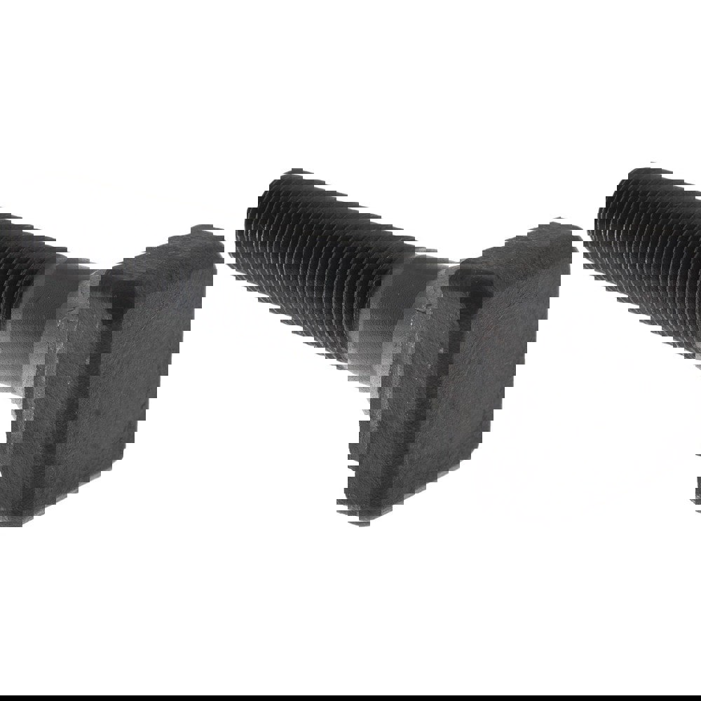 Steel T-Slot Bolt: M20 x 2.5, 85 mm Thread Length, 22 mm Slot Width, Black Finish