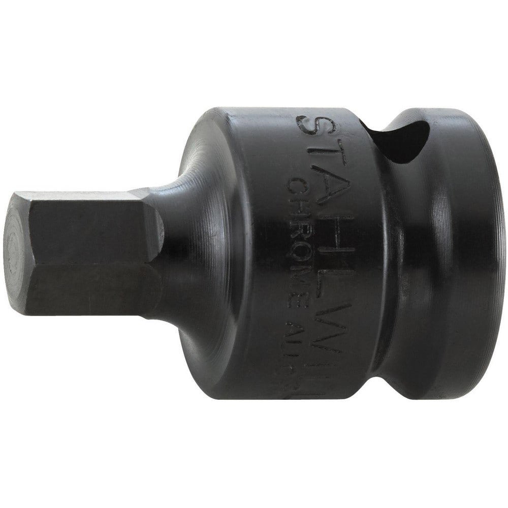Impact Hex & Torx Bit Sockets; Drive Size: 1/2in (Inch); Hex Size (mm): 7.00 ; Bit Length (Decimal Inch): 0.6000 ; Overall Length (Decimal Inch): 1.5000 ; Overall Length (Inch): 1-1/2 ; Material: Steel