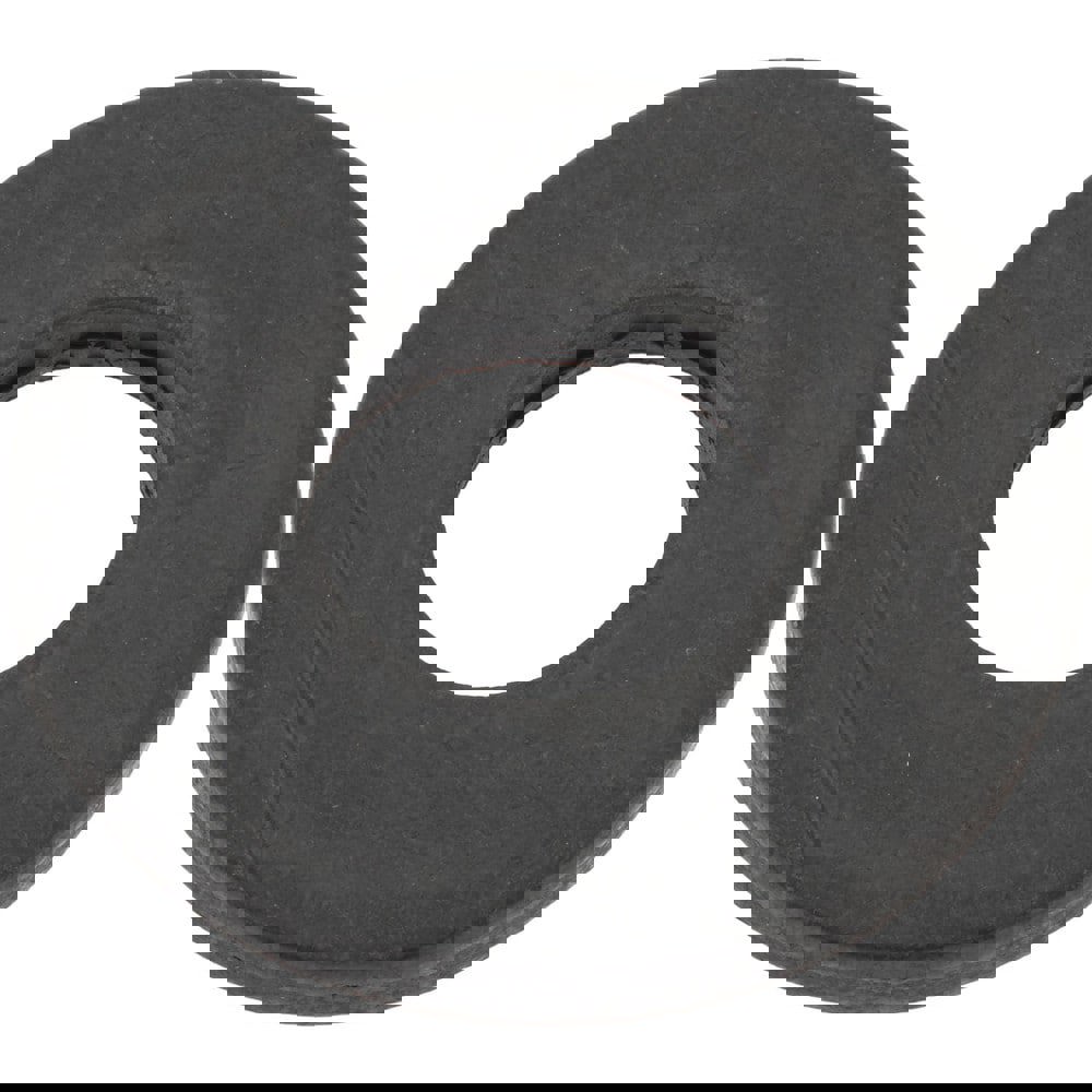 M18 Screw Standard Flat Washer: Steel, Black Phosphate Finish