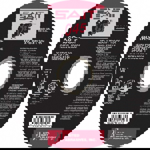 Cutoff Wheel: Type 1 (01/41), 4