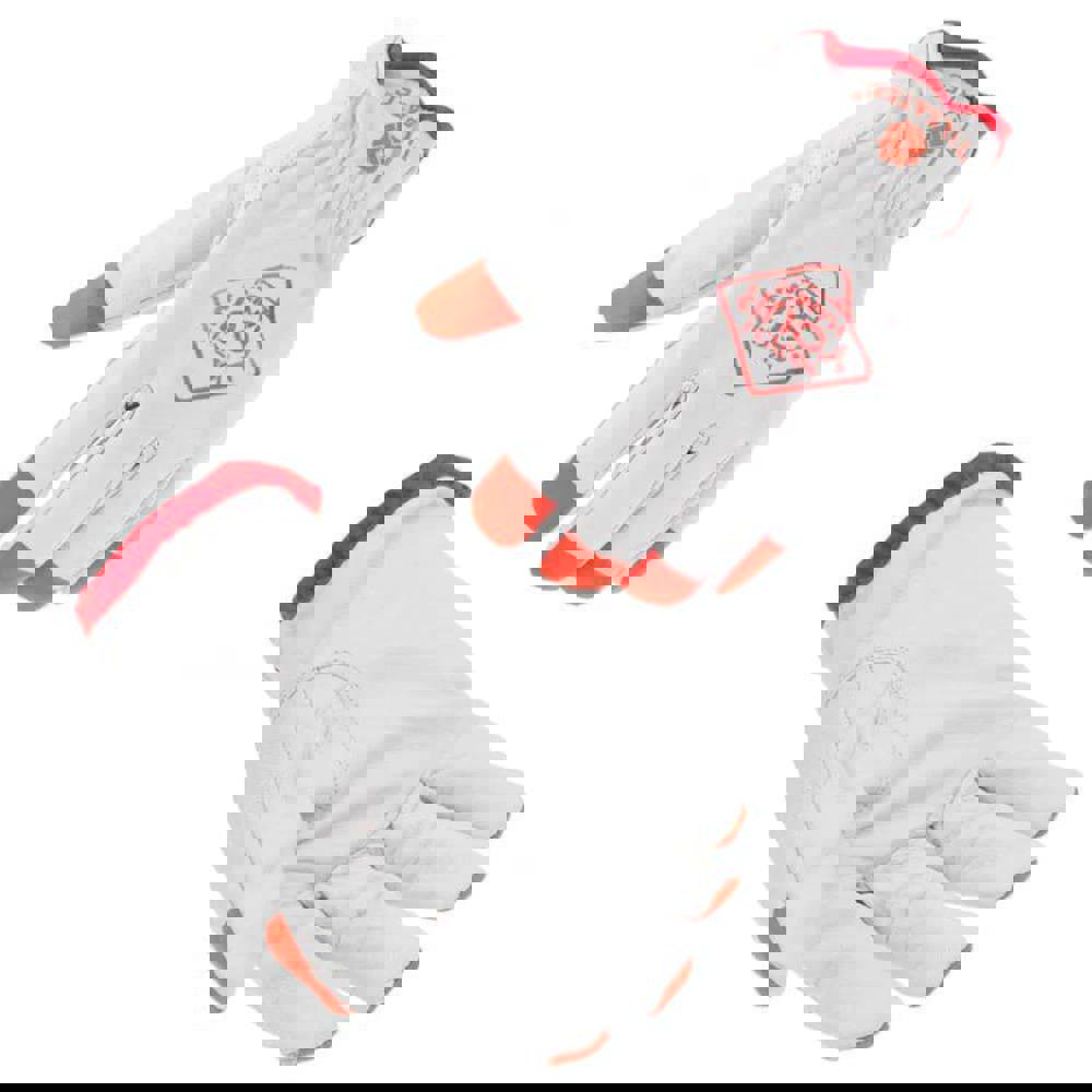 Cut, Puncture & Abrasive-Resistant Gloves: Size 4XL, ANSI Cut A6, ANSI Puncture 4, Goatskin Leather