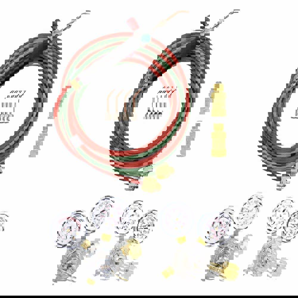 Acetylene LT Outfit, CGA520/CGA540 Cyl Connections