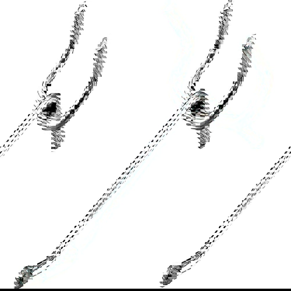 Pegboard Hooks; Hook Type: Single Hook ; Mount Type: Pegboard ; Material: Metal ; Projection: 2in ; Finish: Zinc ; For Peg Hole Diameter: 0.25