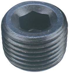 Socket Pressure Plug: 1-1/4 - 11-1/2 Thread, Alloy Steel