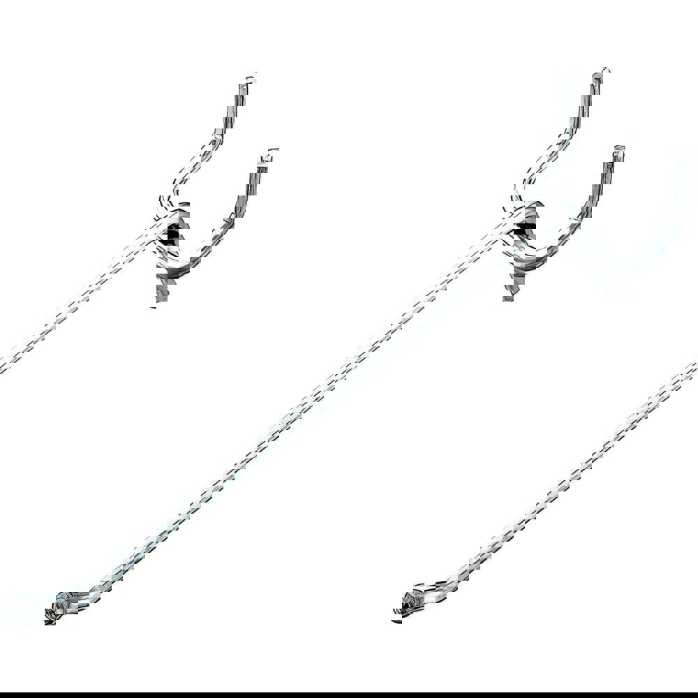 Pegboard Hooks; Hook Type: Single Hook ; Mount Type: Pegboard ; Material: Metal ; Projection: 4in ; Finish: Zinc-Plated ; For Peg Hole Diameter: 0.25in