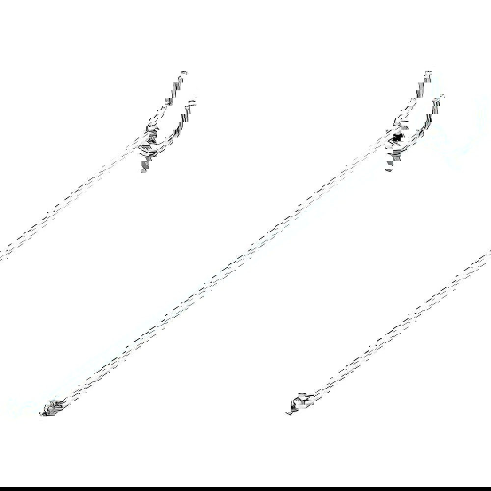 Pegboard Hooks; Hook Type: Single Hook ; Mount Type: Pegboard ; Material: Metal ; Projection: 8in ; Finish: Zinc-Plated ; For Peg Hole Diameter: 0.25in