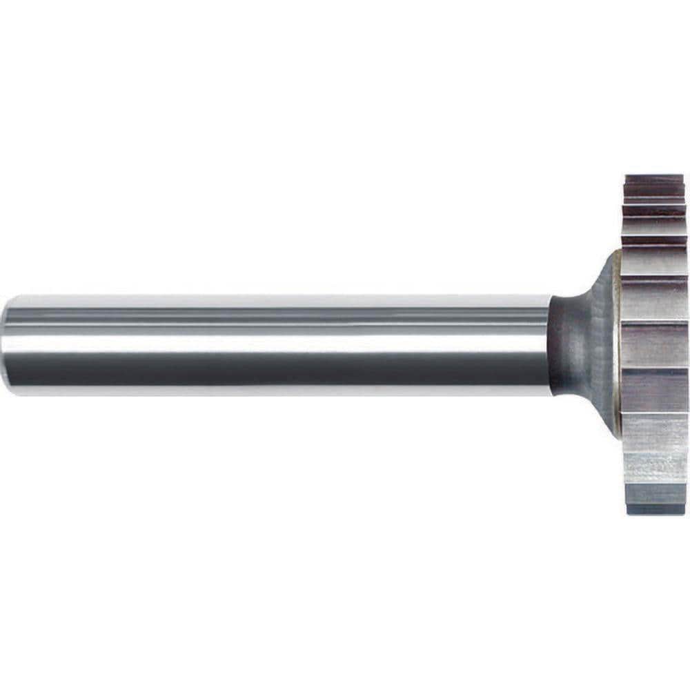 Woodruff/Keyseat Cutters; Connection Type: Shank ; Cutter Material: Solid Carbide ; Cutter Diameter (Inch): 2-1/2 ; Cutter Diameter (Decimal Inch): 2.5000 ; Tooth Configuration: Straight ; Cutting Width (Inch): 1/32