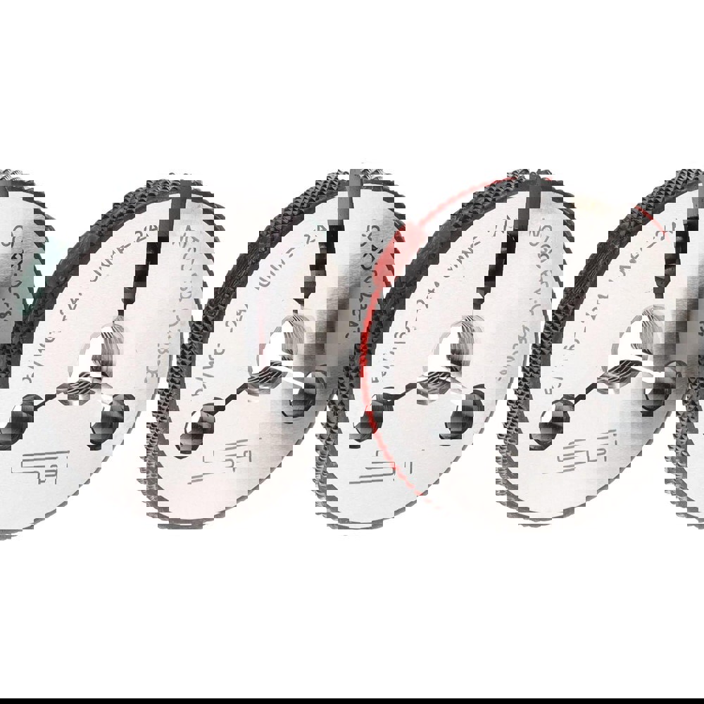 Threaded Ring Gage: 5/16-24 Thread, Class 2A, Go & No Go