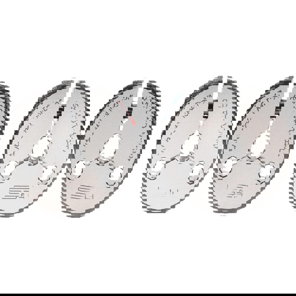 Threaded Ring Gage: 3/8-32 Thread, Class 2A, Go & No Go