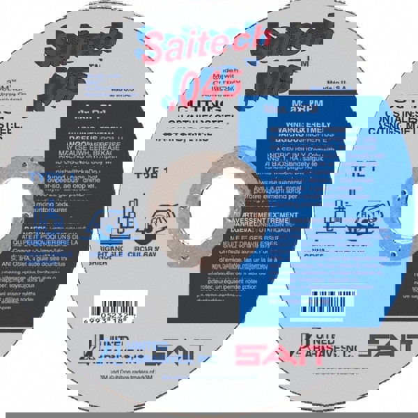 Cutoff Wheel: Type 1 (01/41), 4
