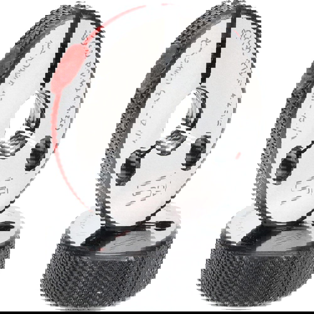 Threaded Ring Gage: 1/2-13 Thread, Class 2A, Go & No Go