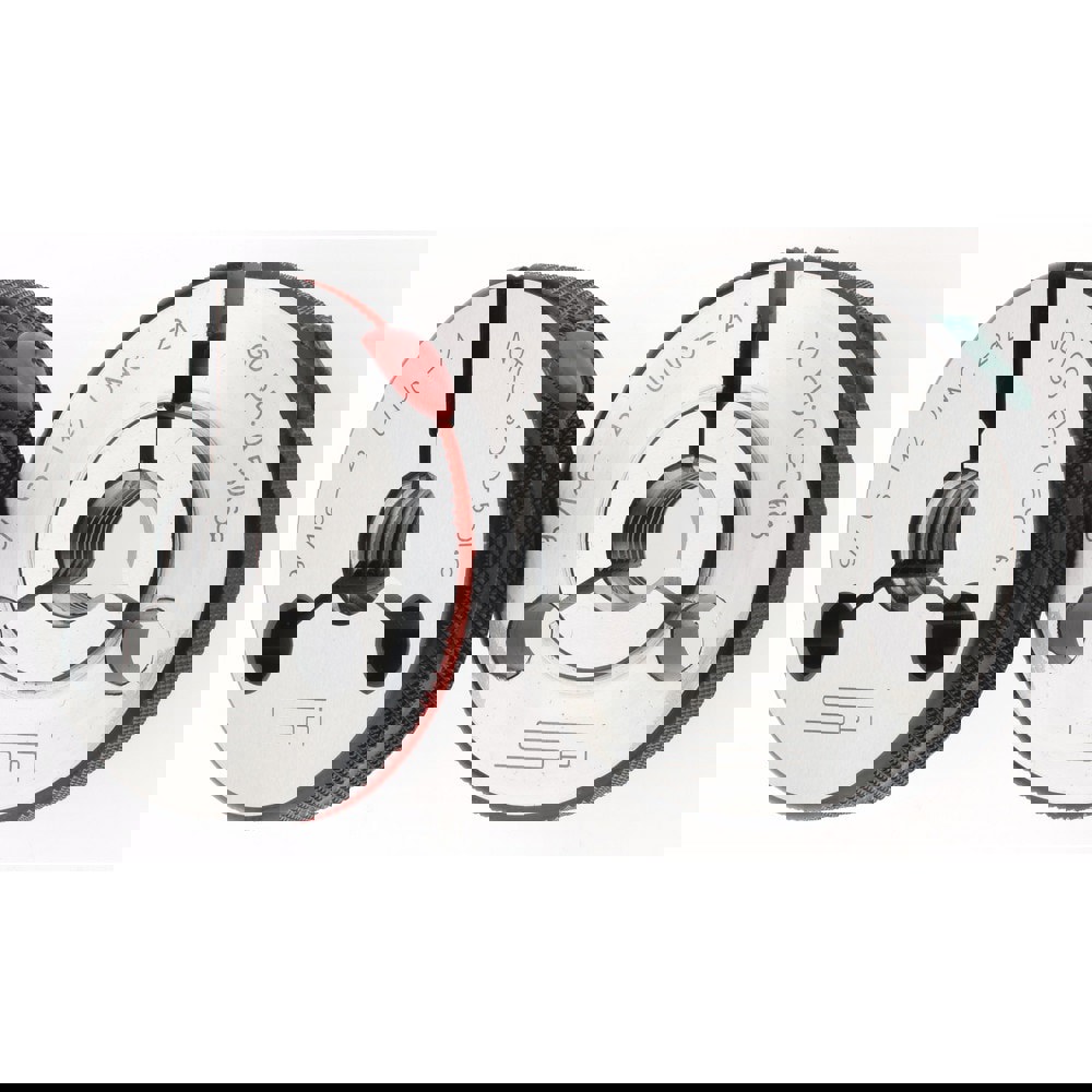 Threaded Ring Gage: 9/16-12 Thread, Class 2A, Go & No Go