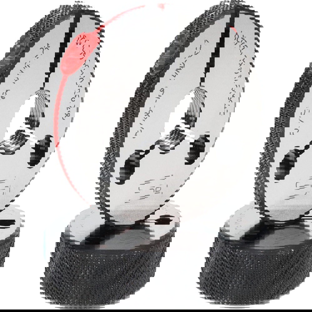 Threaded Ring Gage: 5/8-18 Thread, Class 2A, Go & No Go