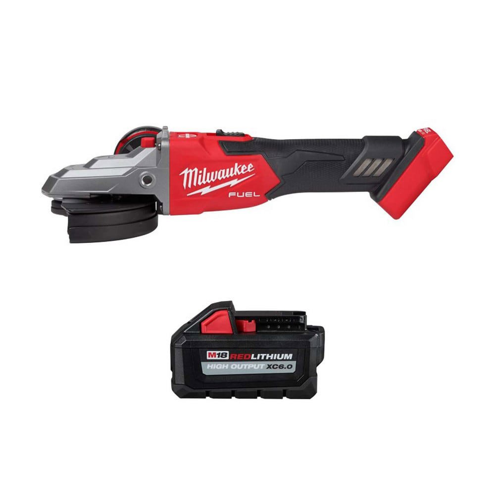 Angle & Disc Grinders; Wheel Diameter (Inch): 4-1/2 ; Voltage: 18.00 ; Spindle Size: 5/8-11 ; Speed (RPM): 8500 ; Brushless Motor: Yes ; Batteries Included: Yes